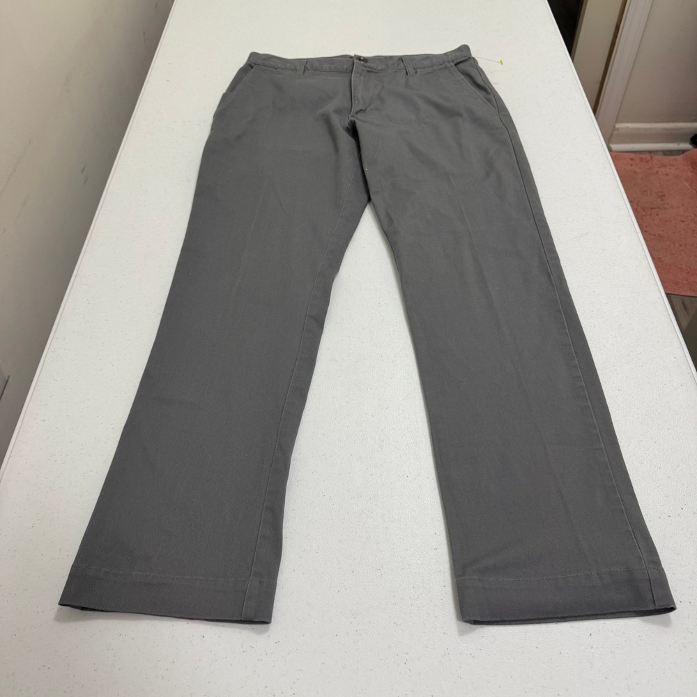 RVCA‎ Week-End Stretch Chino Pants Mens 30 Charcoal Grey Slim Straight Skater